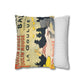Toulouse-Lautrec, Henri - Moulin Rouge - La Goulue (1891) - Suede Square Pillowcase