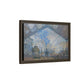 Monet, Claude - Le Gare Saint-Lazare (1877) - Matte Canvas, Framed