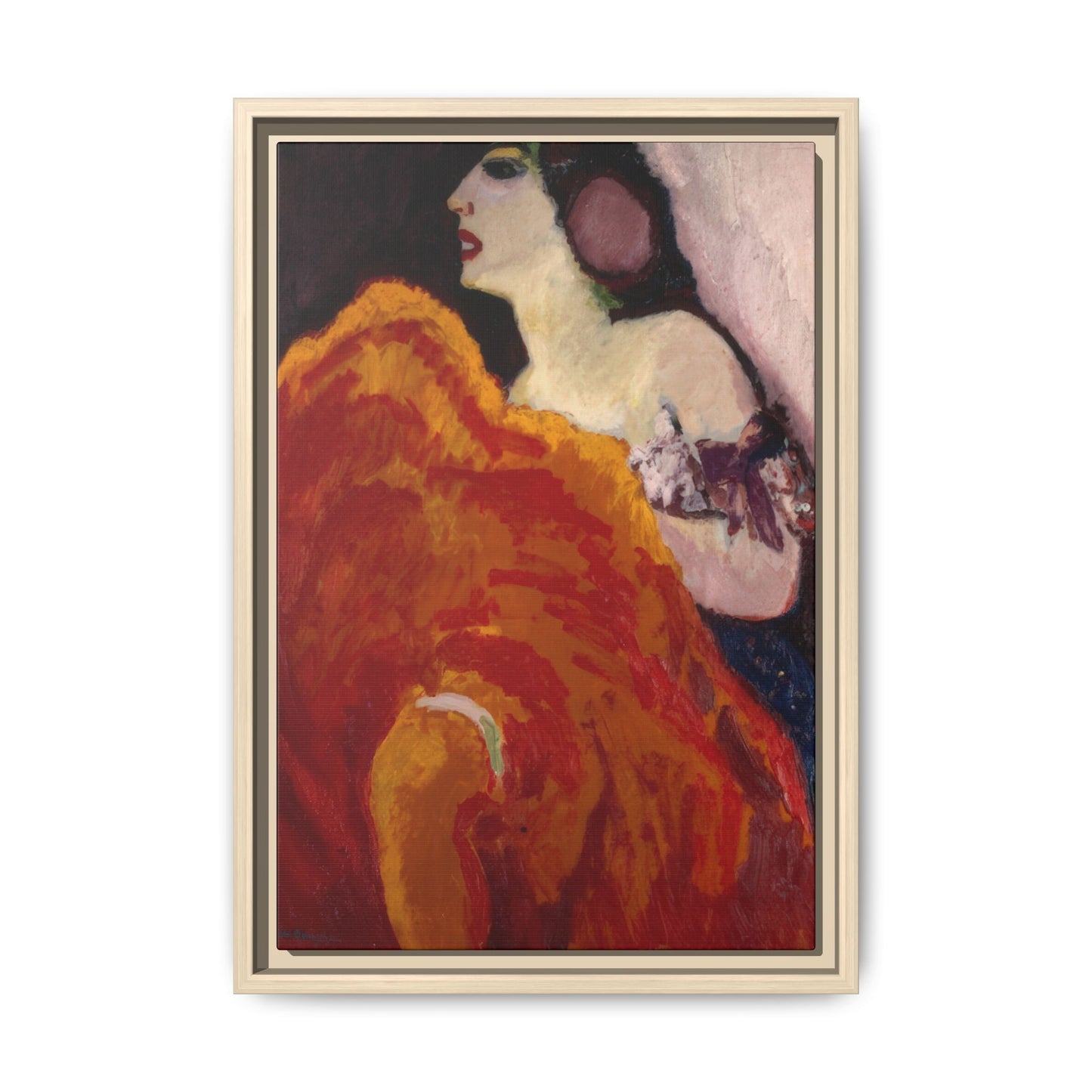 Van Dongen, Kees - The Red Dancer (1907) - Matte Canvas, Framed