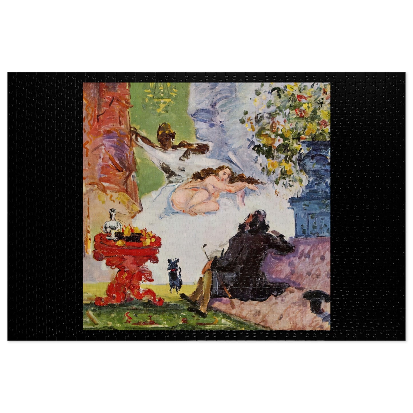 Cézanne, Paul - A Modern Olympia (1874) - 1000pc Jigsaw Puzzle