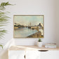 Morisot, Berthe - The Harbor at Lorient (1869) - Matte Canvas, Framed