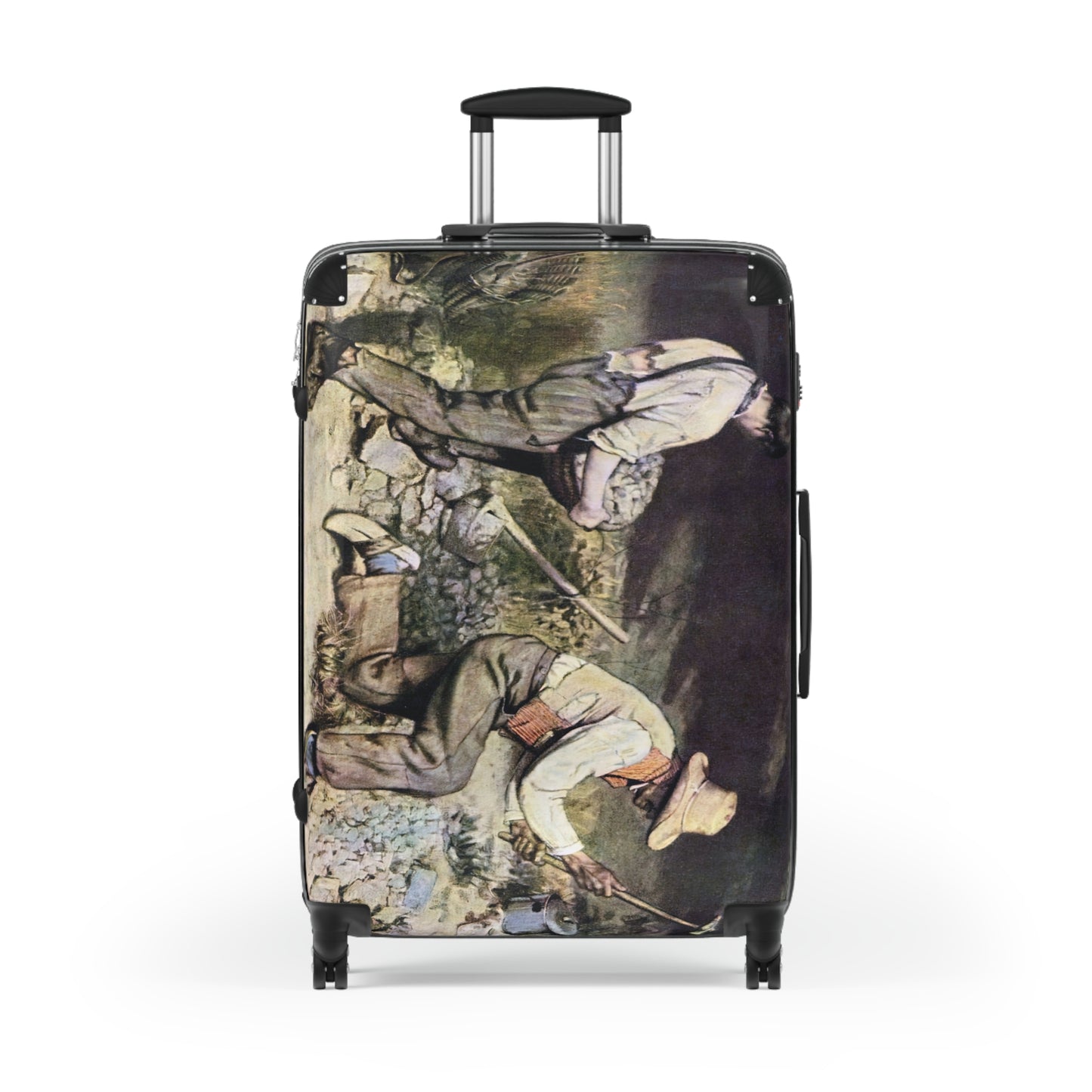 Courbet, Gustave - The Stone Breakers (1850) - Suitcase