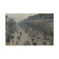 Pissarro, Camille - Boulevard Montmartre, Winter Morning (1897) - Canvas Block, unframed