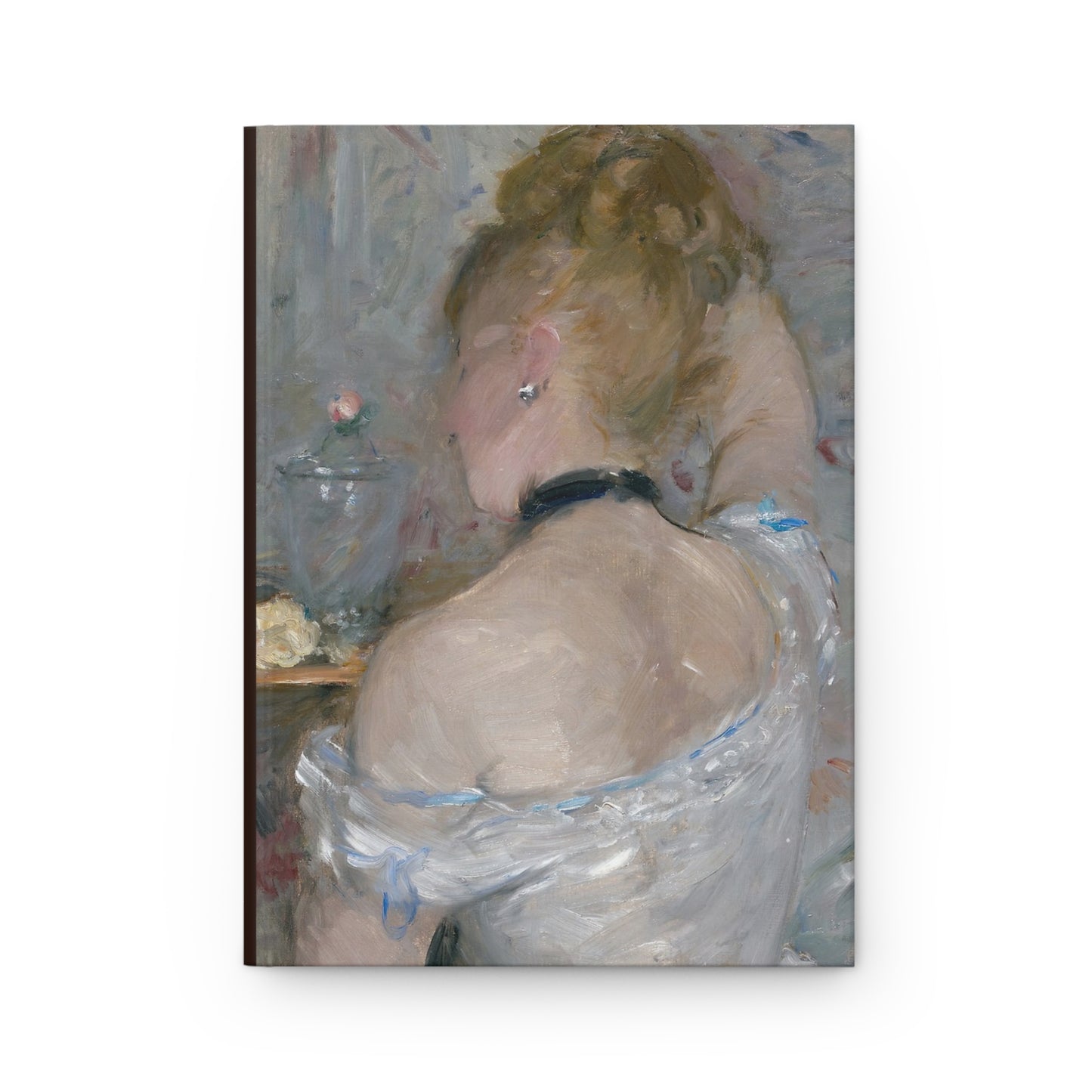 Morisot, Berthe - Woman at Her Toilette (1880) - Hardcover Journal Matte