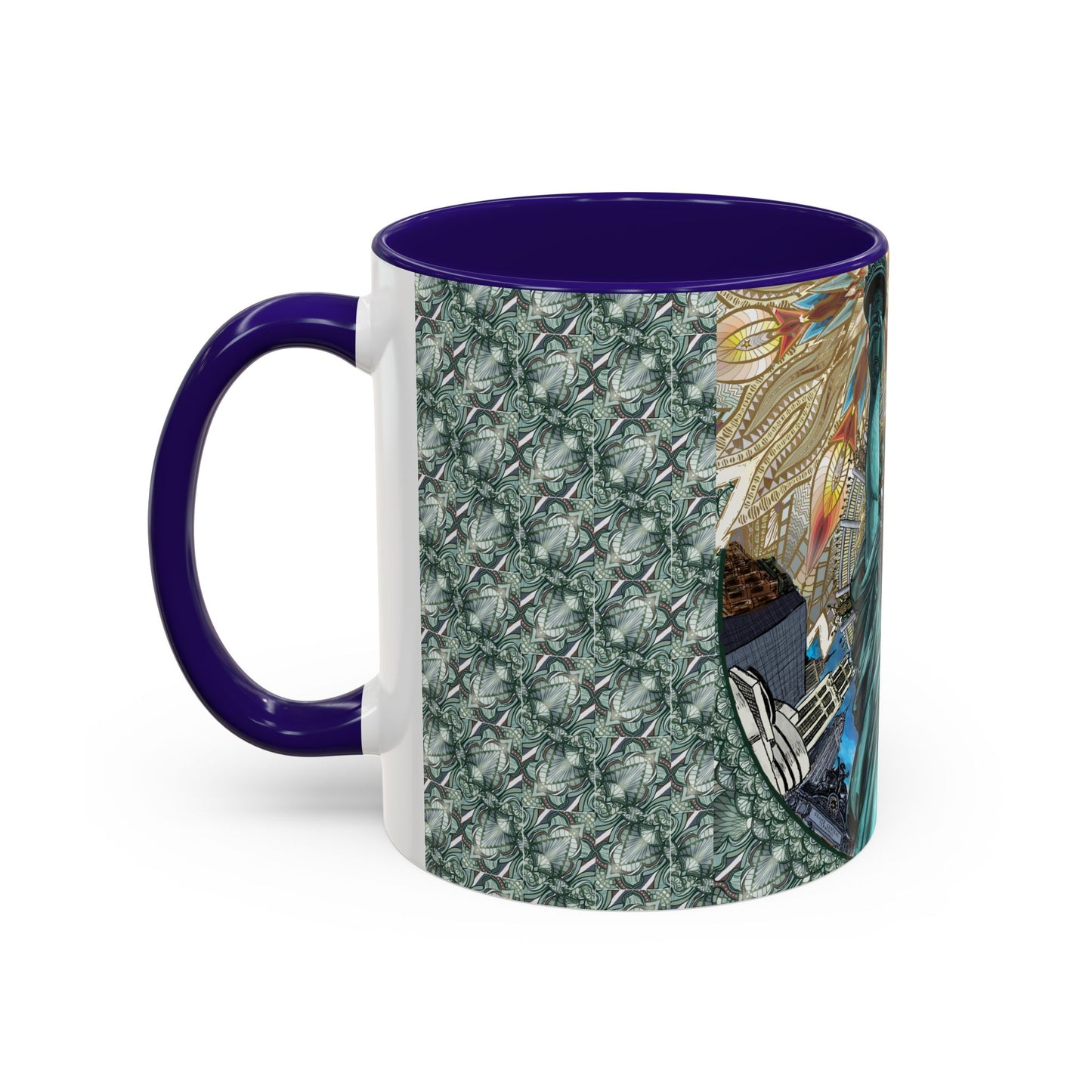 Pacio, Adam - Liberty Mandala - Colorful Accent Mugs