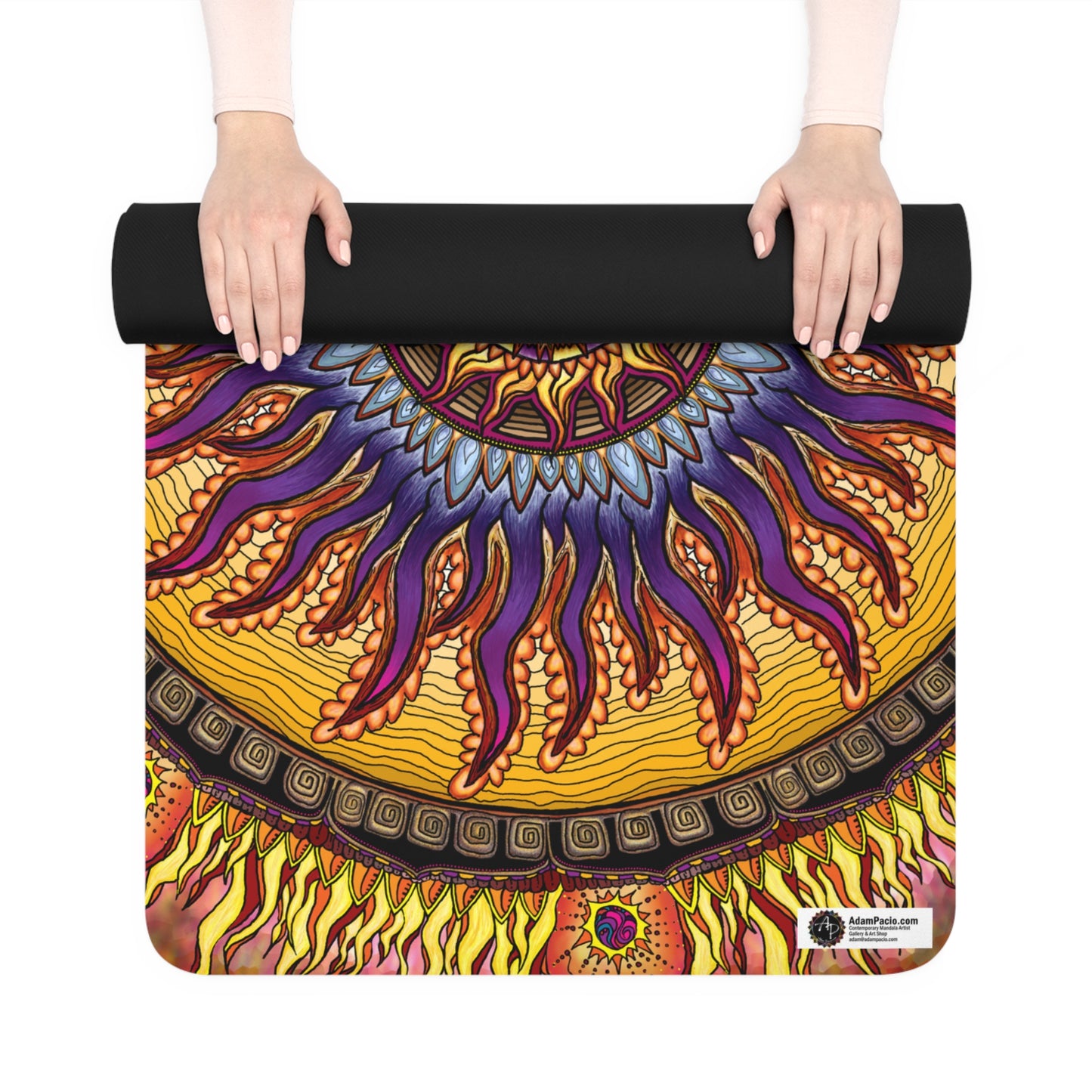 Pacio, Adam - Solar Disc - Rubber Yoga Mat