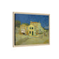 Van Gogh, Vincent - The Yellow House (1888) - Matte Canvas, Framed