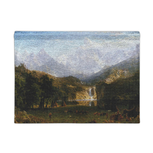 Bierstadt, Albert - The Rocky Mountains, Lander’s Peak (1863) - Woven Wall Tapestry