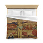 Gauguin, Paul - The Yellow Christ (1889) - Microfiber Duvet Cover