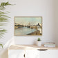 Morisot, Berthe - The Harbor at Lorient (1869) - Matte Canvas, Framed
