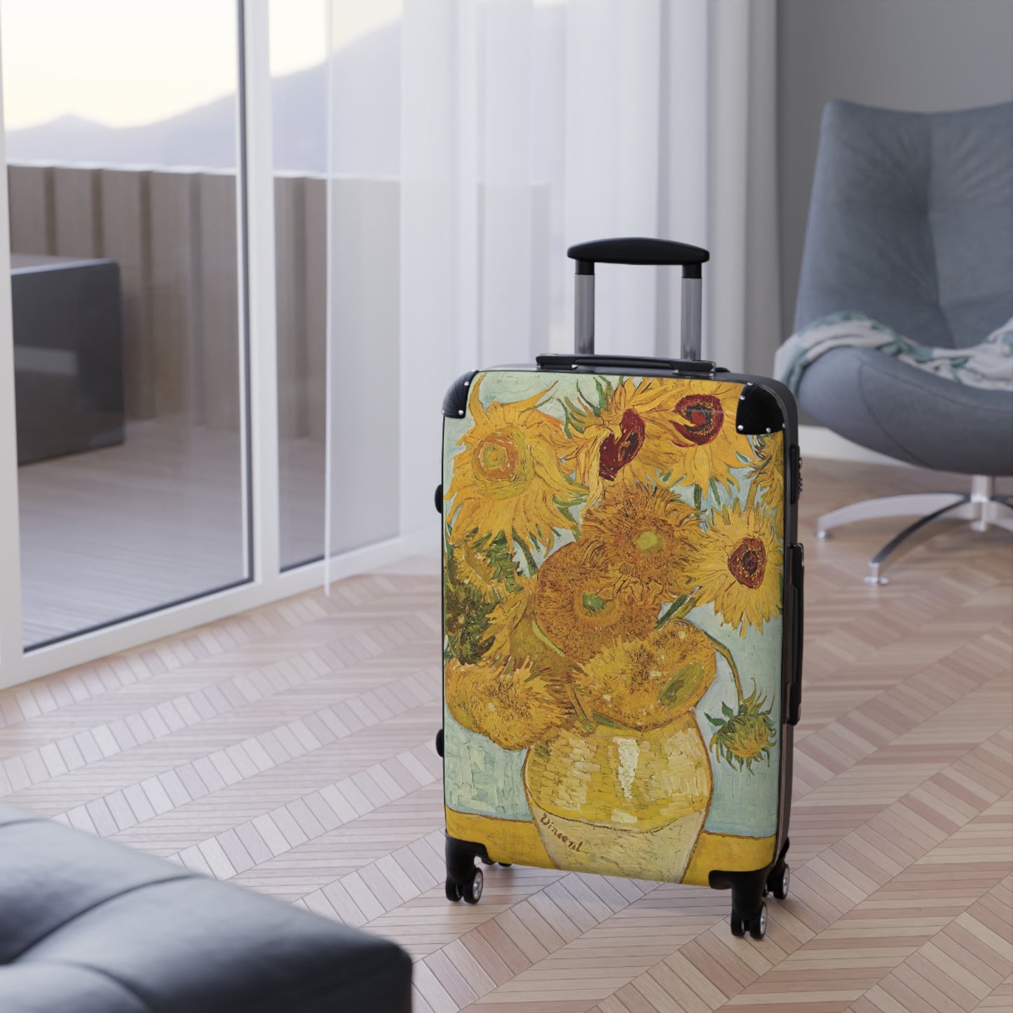 Van Gogh, Vincent - Sunflowers (Third version) (1888) - Suitcase