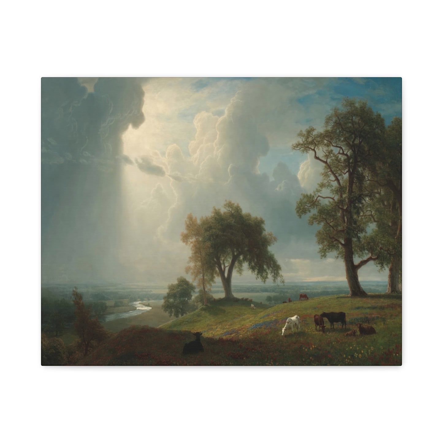 Bierstadt, Albert - California Spring (1875) - Canvas Block, unframed