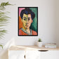 Matisse, Henri - The Green Stripe (1905) - Matte Canvas, Framed