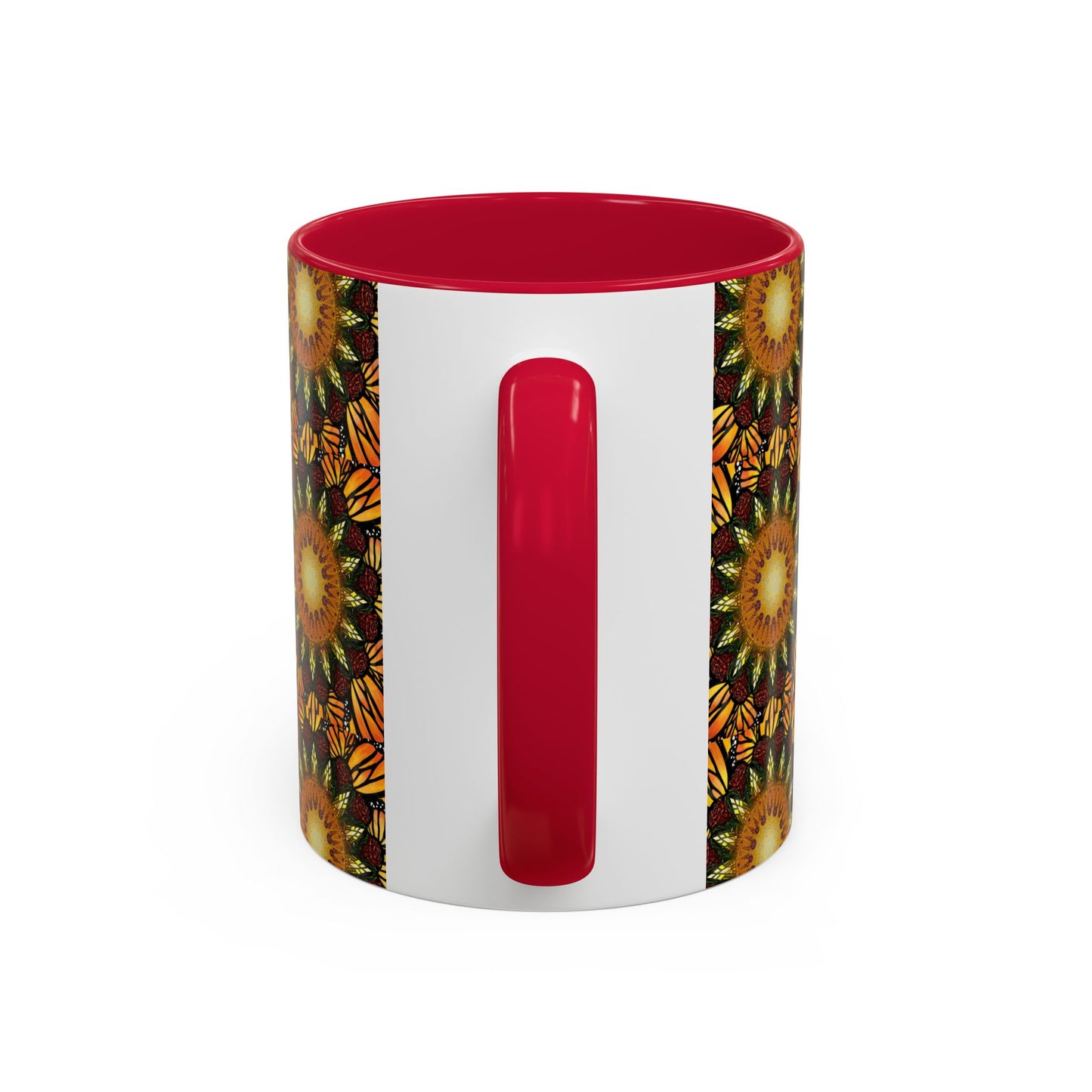 Pacio, Adam - Monarch Butterfly Mandala - Colorful Accent Mugs