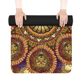 Lion Summer Mandala - Rubber Yoga Mat