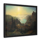 Bierstadt, Albert - Donner Lake from the Summit (1873) - Matte Canvas, Framed