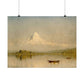 Gifford, Sanford Robinson - Mount Rainier  (1875) - Satin Posters