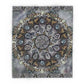 Memento Mori Mandala - Arctic Fleece Blanket