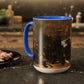 Courbet, Gustave - The Painter’s Studio (1855) - Colorful Accent Mugs