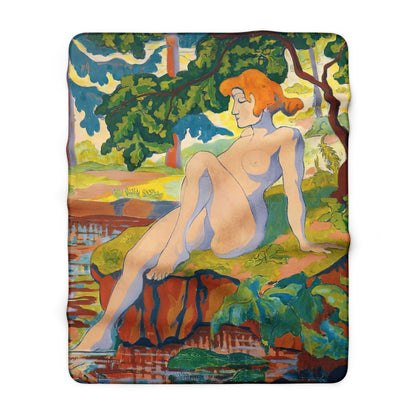 Ranson, Paul - Bather (1898) - Sherpa Fleece Blanket