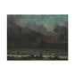 Courbet, Gustave - The Sea (1865) - Canvas Block, unframed
