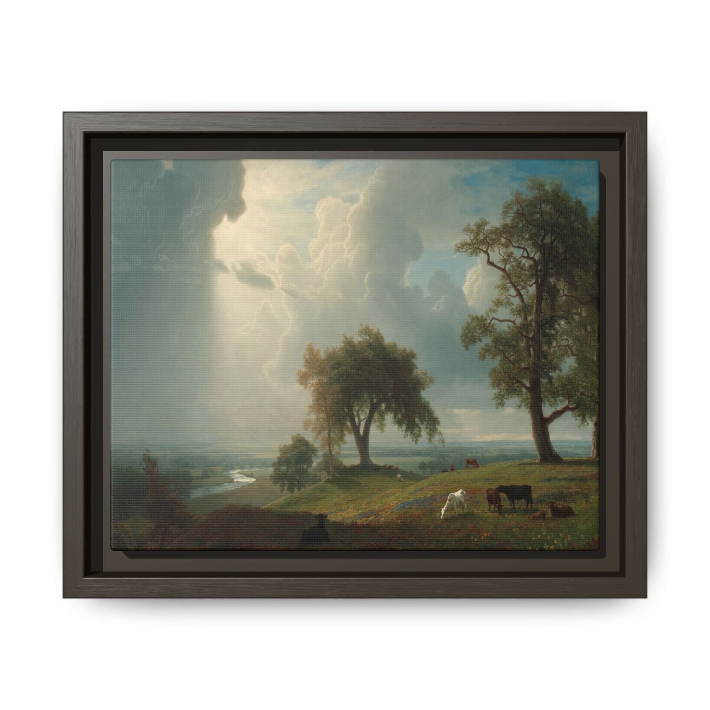 Bierstadt, Albert - California Spring (1875) - Matte Canvas, Framed
