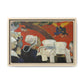 Gauguin, Paul - Vision of the Sermon (Jacob Wrestling with the Angel) (1888) - Matte Canvas, Framed