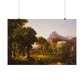 Cole. Thomas - Dream of Arcadia (1838)- Satin Posters