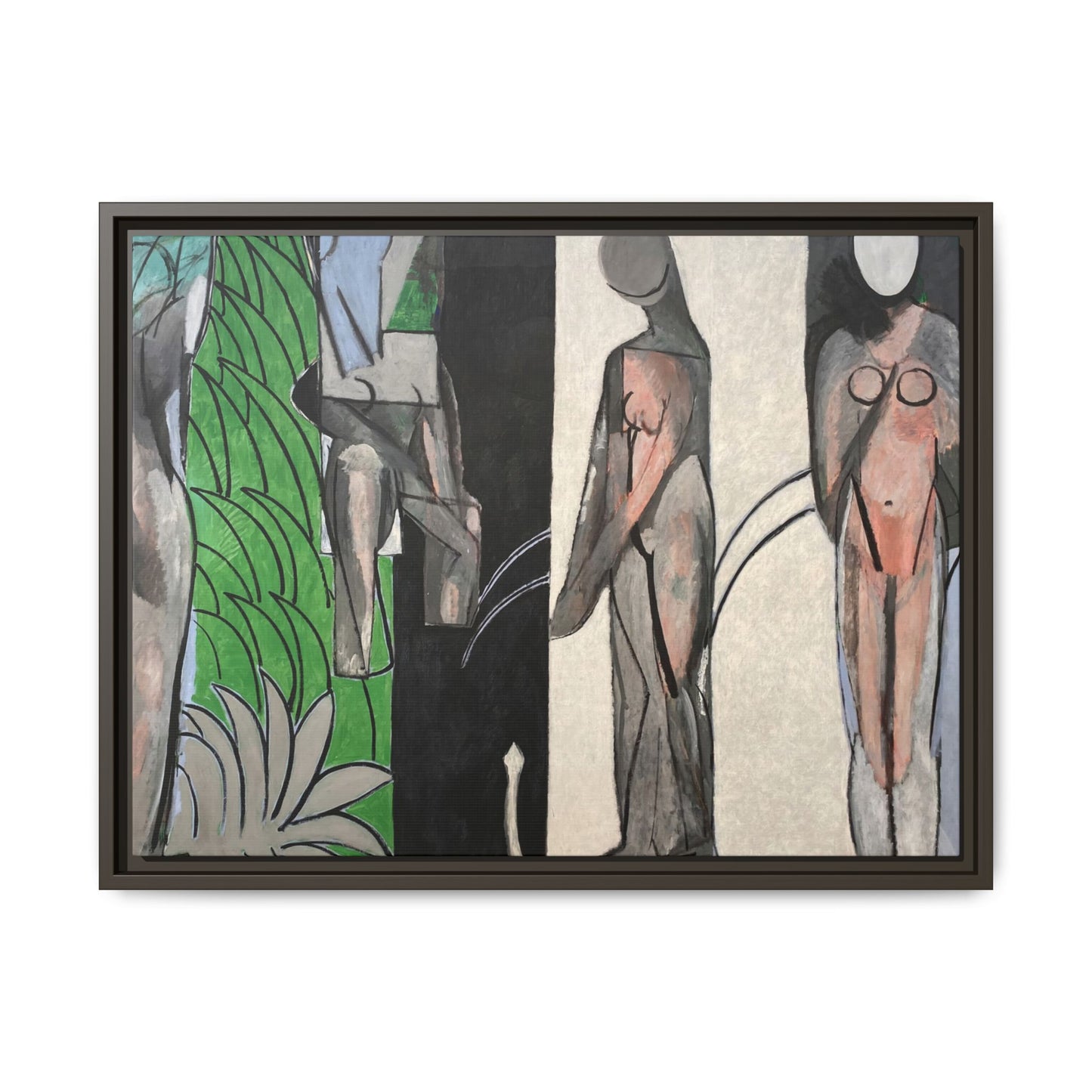 Matisse, Henri - Bathers by a River (1917) - Matte Canvas, Framed