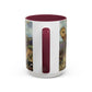 Redon, Odilon - The Cyclops (1914) - Colorful Accent Mugs