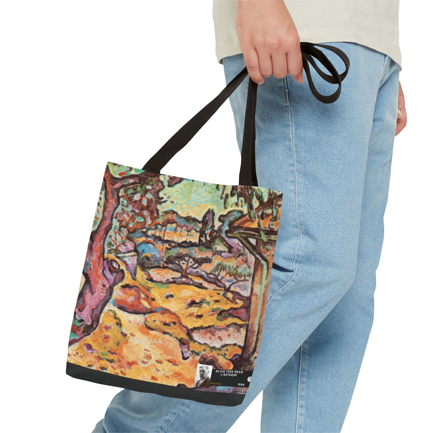 Braque, Georges - Olive Tree near L'Estaque (1906) - Tote Bag