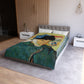 Van Gogh, Vincent - Self Portrait with Bandaged Ear (1889) - Microfiber Duvet Cover