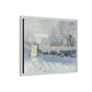 Monet, Claude - The Magpie (1868) - Matte Canvas, Framed