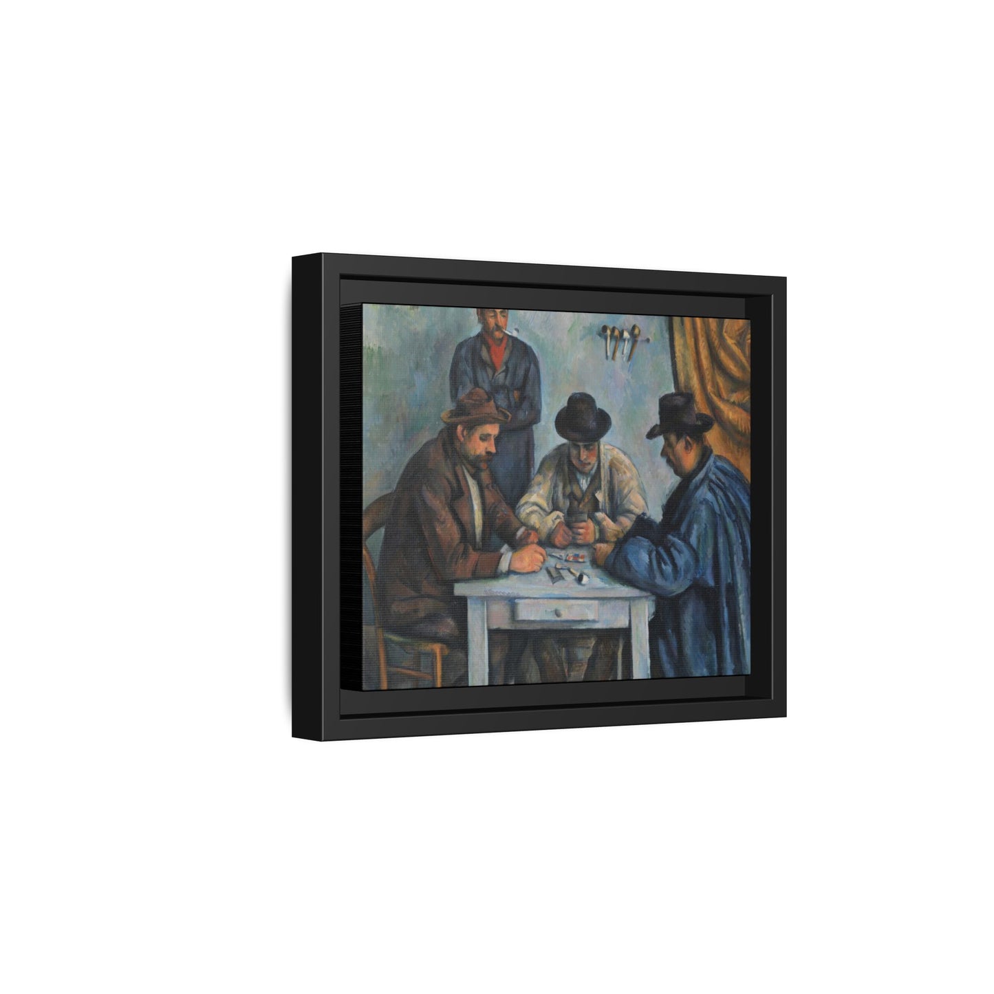 Cézanne, Paul - The Card Players (1892) - Matte Canvas, Framed