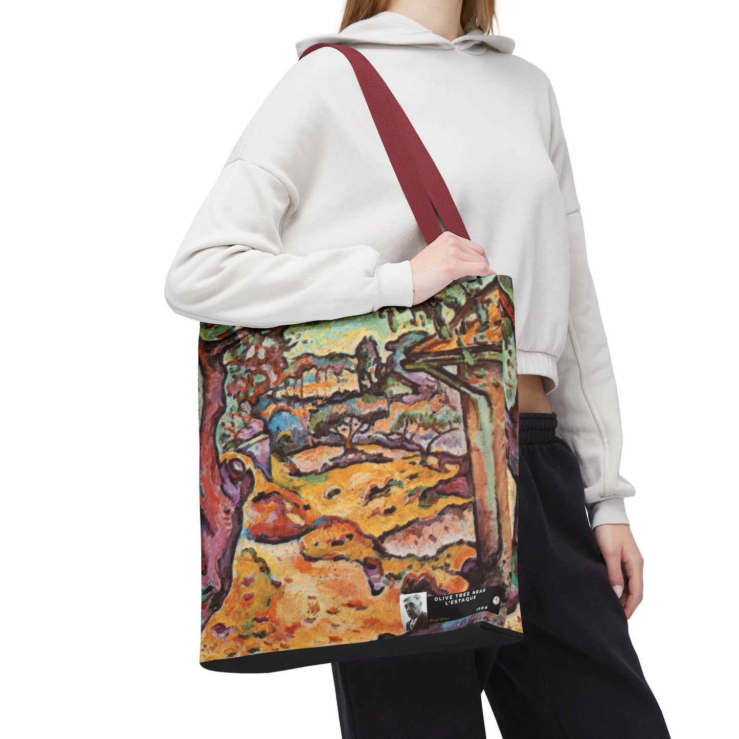 Braque, Georges - Olive Tree near L'Estaque (1906) - Tote Bag