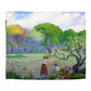 Ranson, Paul - Picking Flowers (1890) - Microfiber Duvet Cover