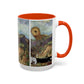 Redon, Odilon - The Cyclops (1914) - Colorful Accent Mugs