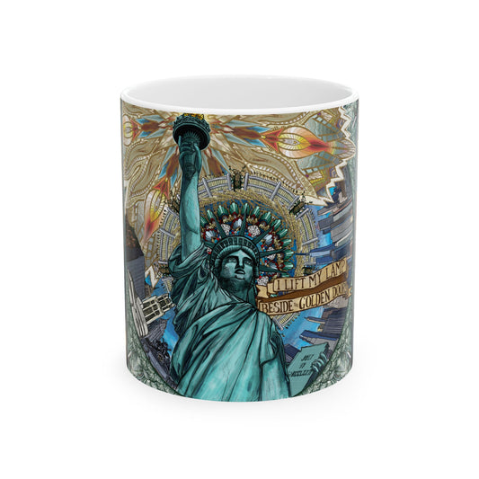 Pacio, Adam - Liberty Mandala - Ceramic Mug