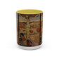 Gauguin, Paul - The Yellow Christ (1889) - Colorful Accent Mugs