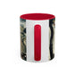 Cézanne, Paul - A Modern Olympia (1874) - Colorful Accent Mugs