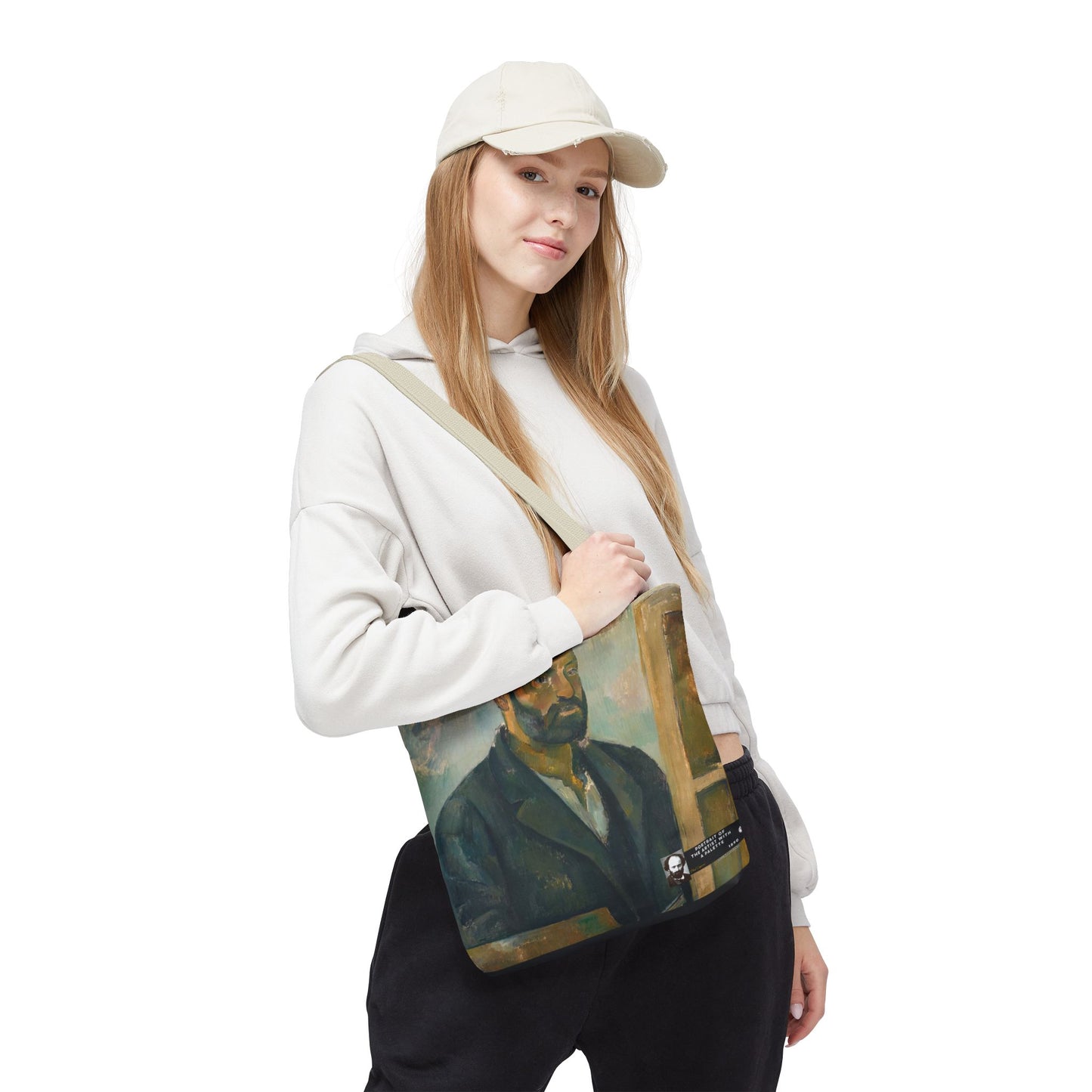 Cézanne, Paul - Portrait of the Artist with a Palette (1890) - Tote Bag