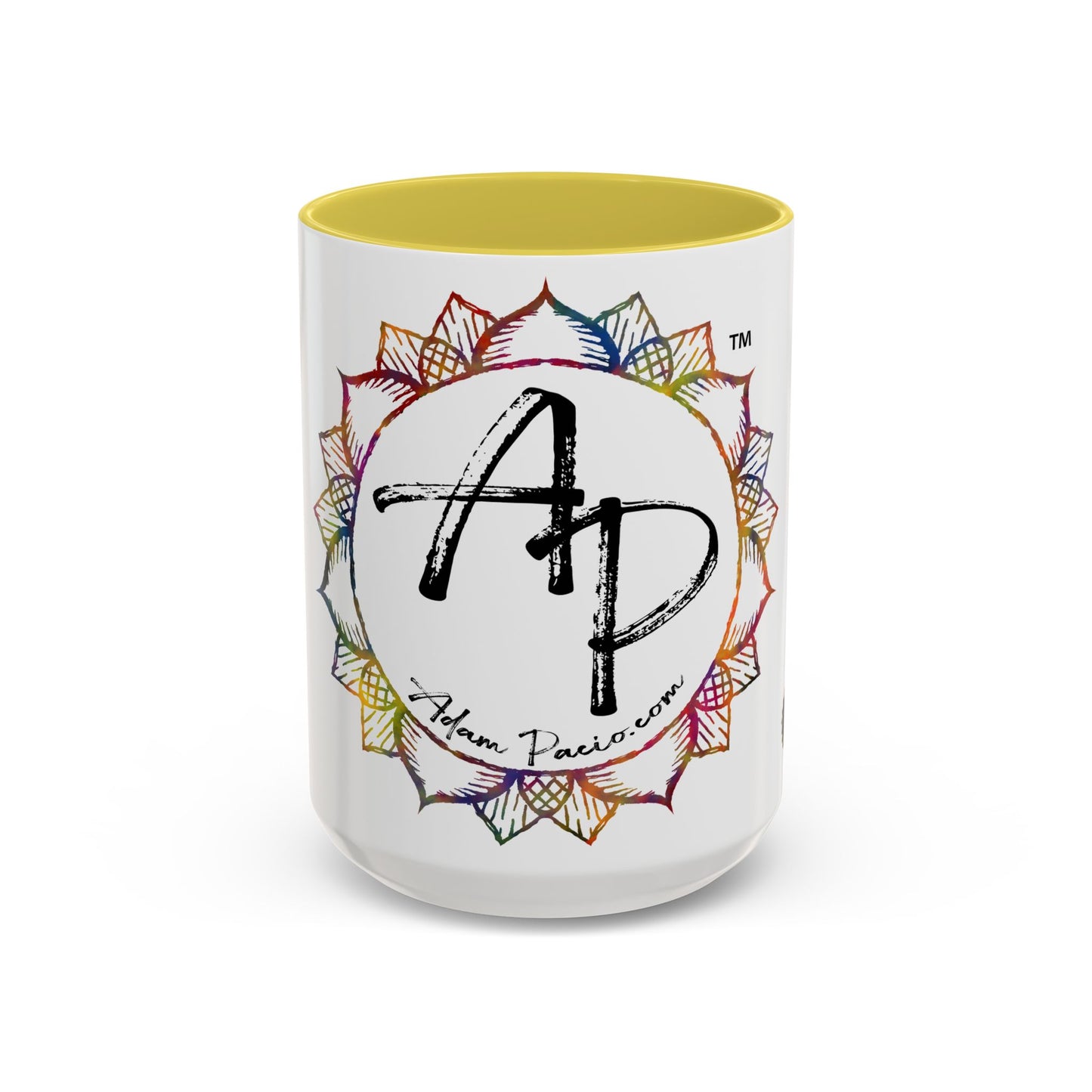 AdamPacio.com - White Logo - Colorful Accent Mugs