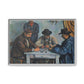 Cézanne, Paul - The Card Players (1892) - Matte Canvas, Framed