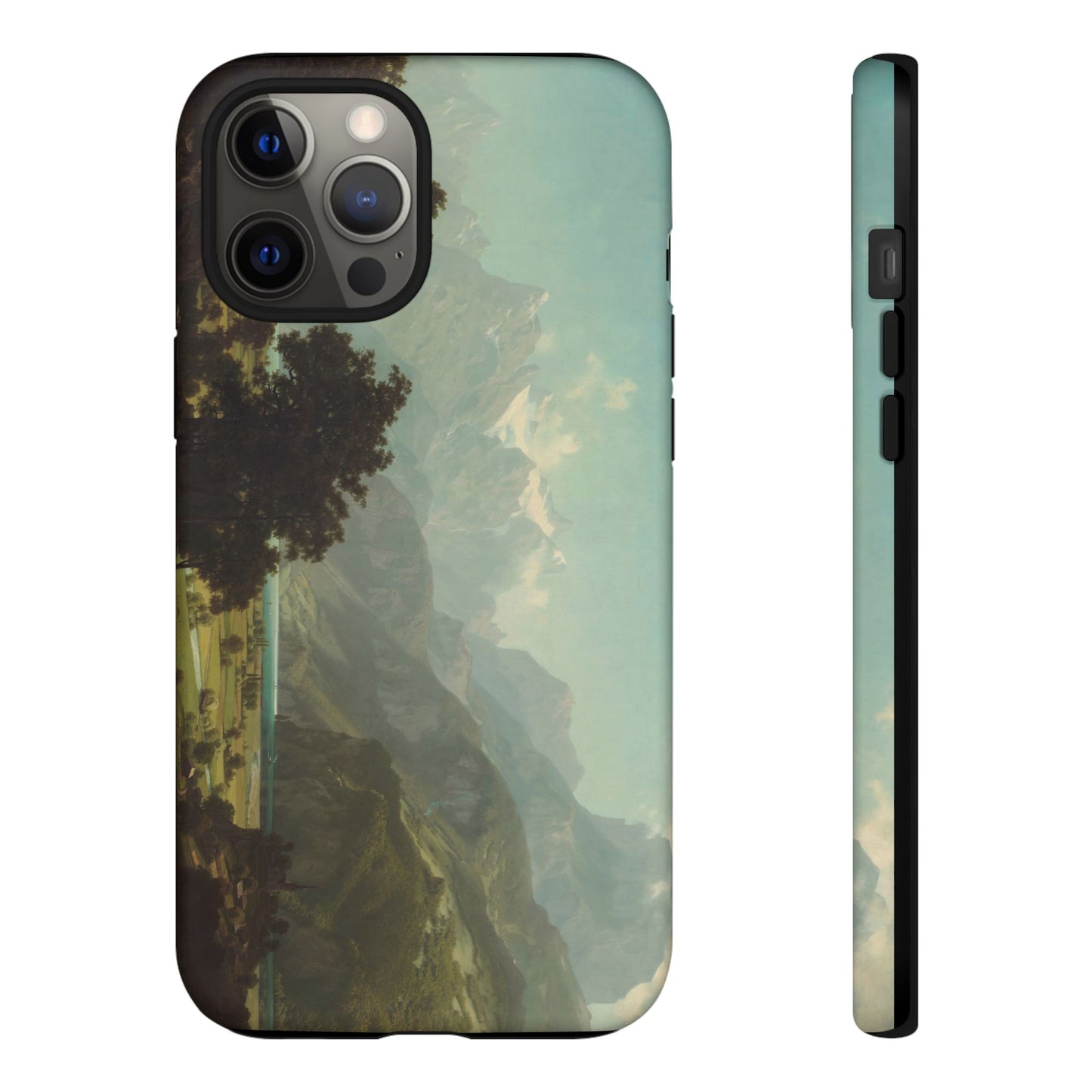 Bierstadt, Albert - Lake Lucerne (1858) - Tough Phone Cases