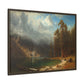 Bierstadt, Albert - Mount Corcoran (1877) - Matte Canvas, Framed