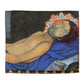 Filiger, Charles - The Recumbent Christ (1895) - Microfiber Duvet Cover