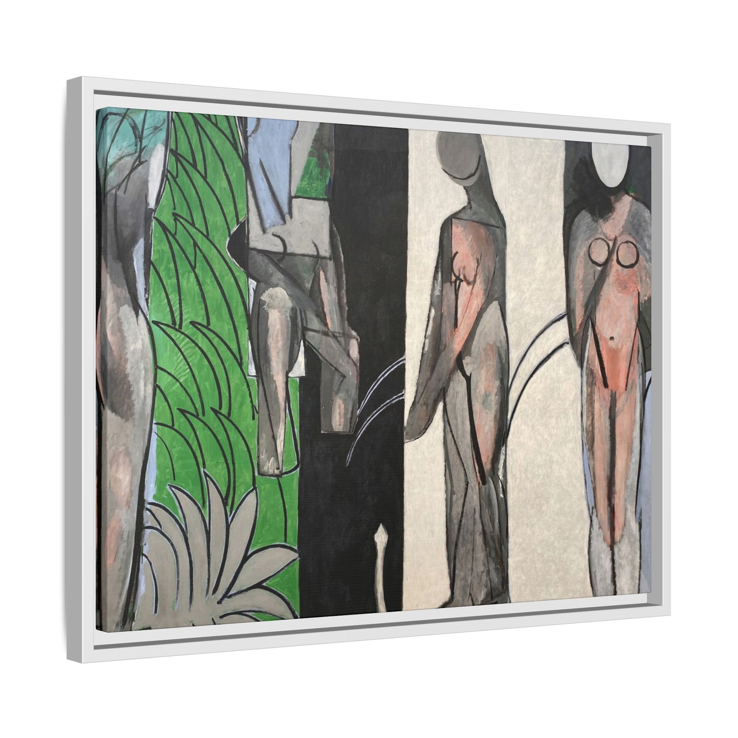 Matisse, Henri - Bathers by a River (1917) - Matte Canvas, Framed