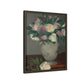 Manet, Édouard - Peonies (1864) - Matte Canvas, Framed