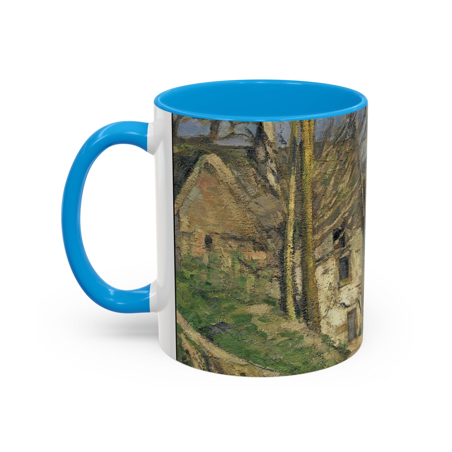 Cézanne, Paul - The House of the Hanged Man, Auvers-sur-Oise (1874) - Colorful Accent Mugs