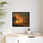 Bierstadt, Albert - Emigrants Crossing the Plains (1867) - Matte Canvas, Framed